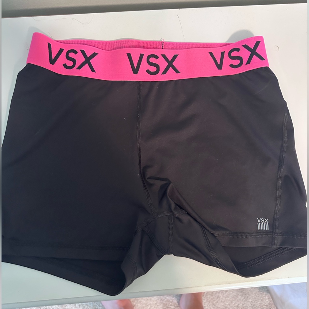 Victoria’s Secret sport black spandex shorts